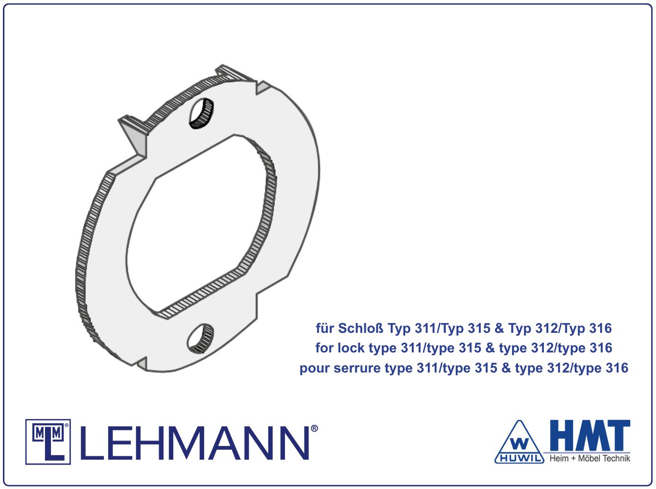 MLM Befestigungsblech Typ 3028 für TYP-31