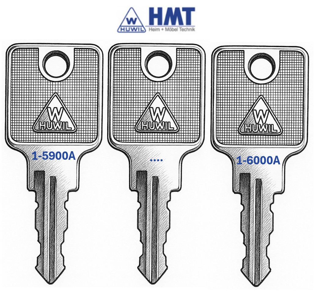 HUWIL Wendeschlüssel Typ 1550 - (5900 bis 6000)