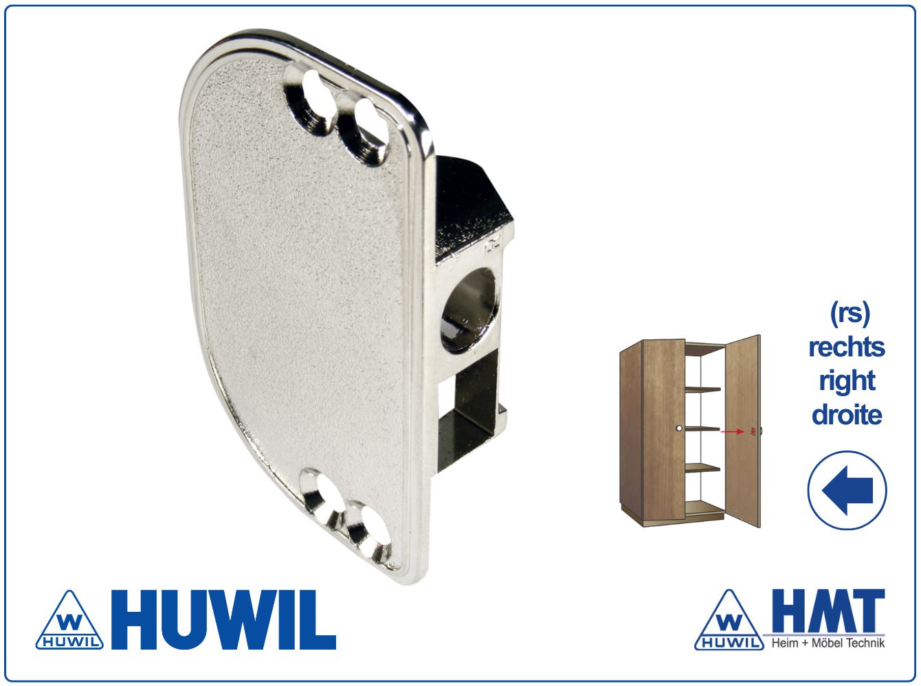 HUWIL Schließblech Typ 1146 / rs HUWIL Schließblech Typ 1146 / rs