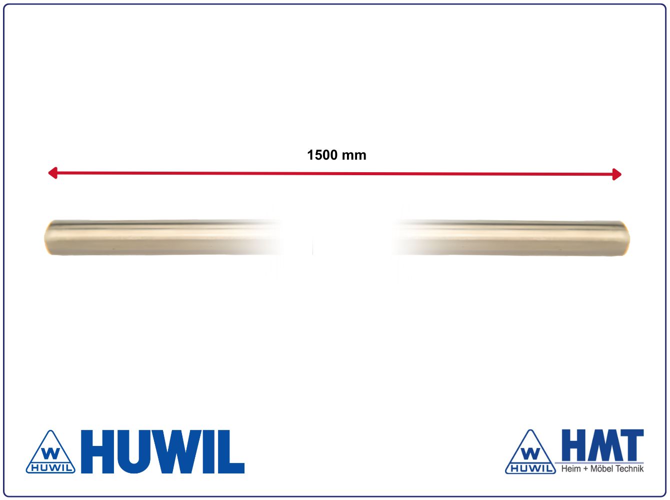 HUWIL Drehstange Typ 1232 [6 x 5] - 1500