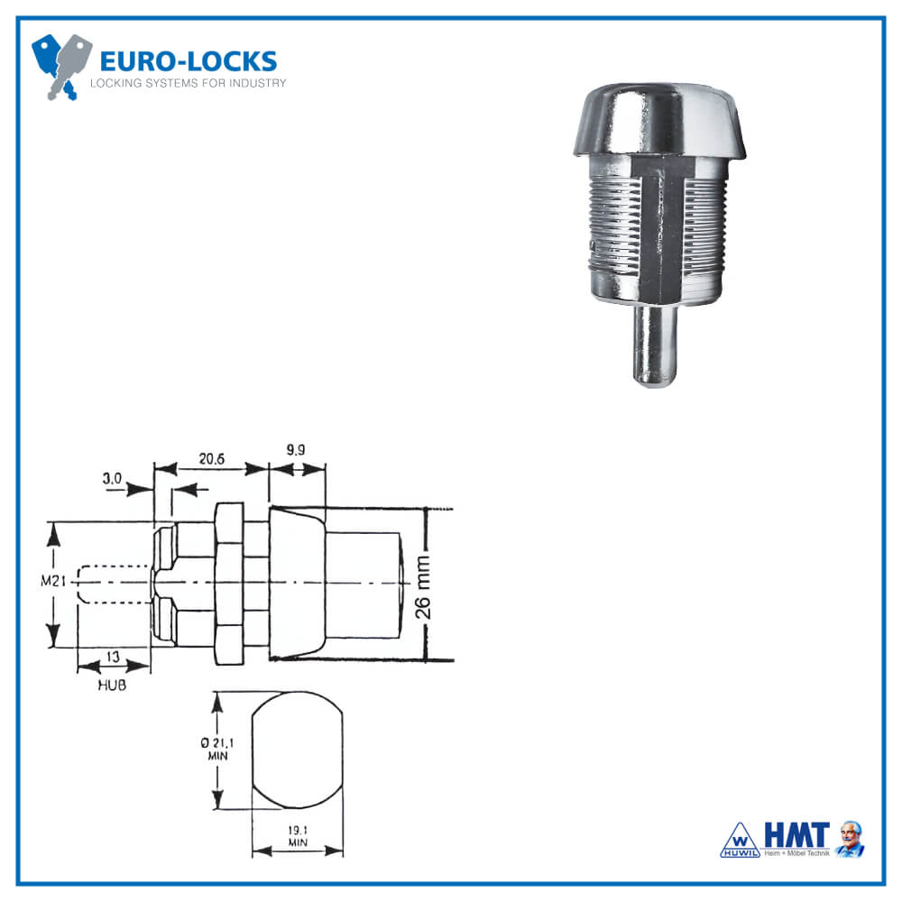 EURO-LOCKS Schloss Typ B640 - GL