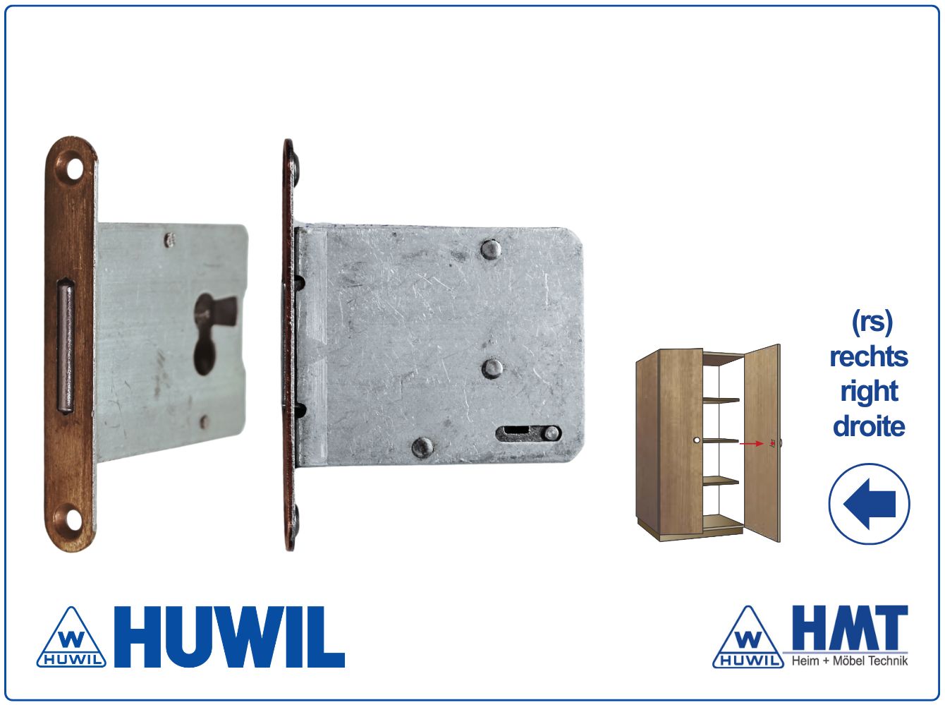 HUWIL Schloss Typ 0002 [M] - D35 / rs