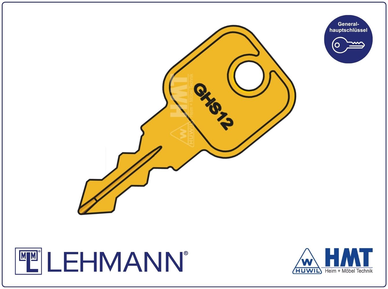 MLM Generalhauptschlüssel GHS 12