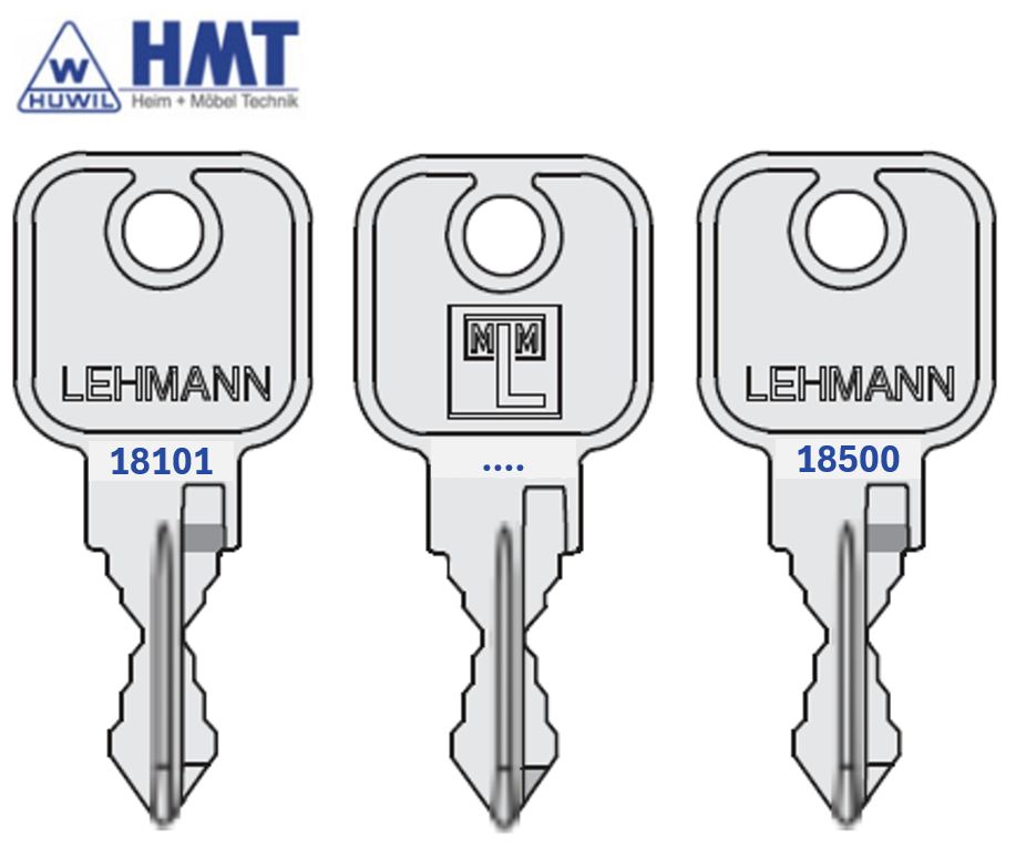 DELETE MLM Wendeschlüssel Typ B1 - Schließung 18101