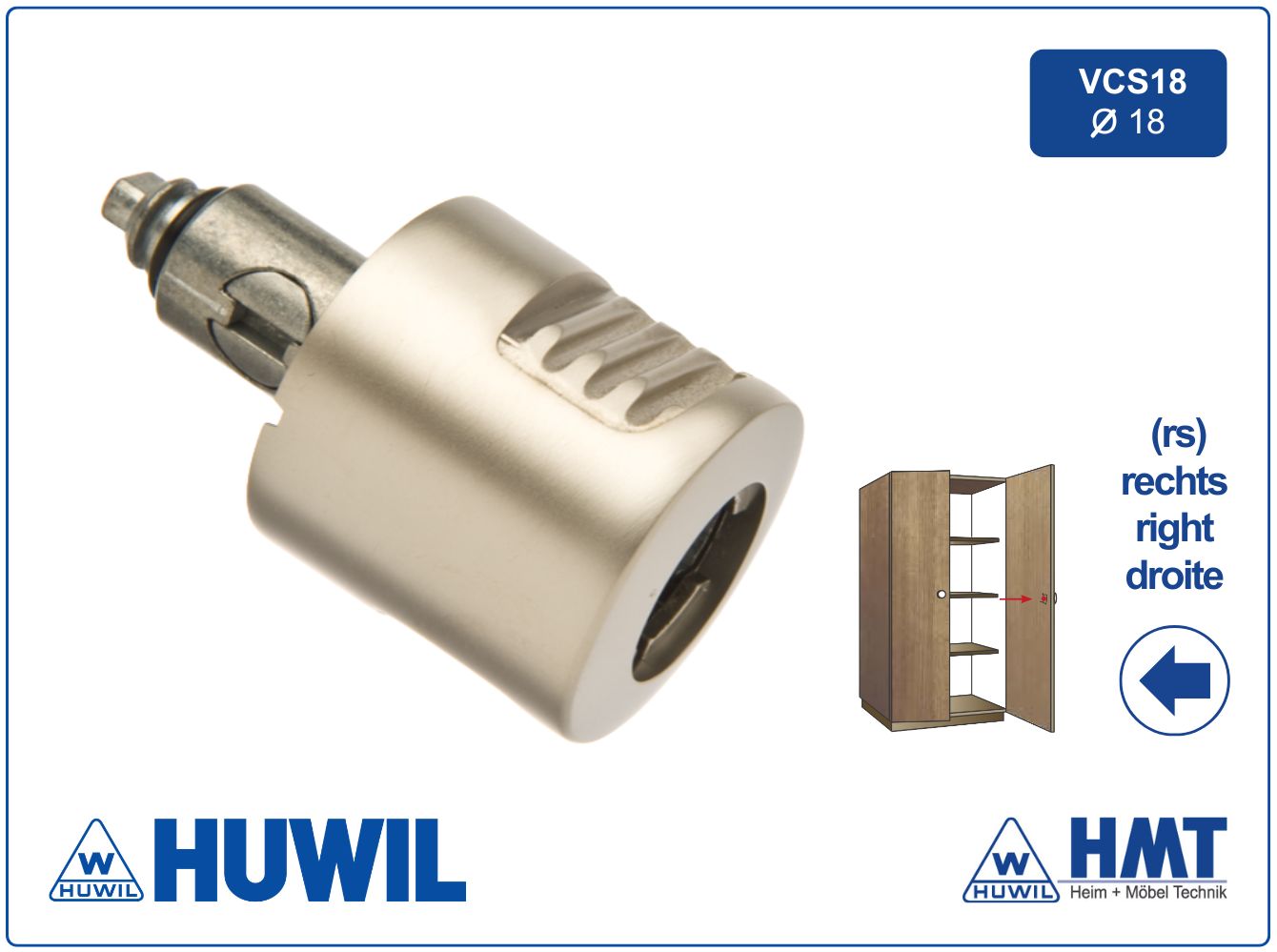 HUWIL Knopf Typ 0568 VCS18 [MS19] - rs