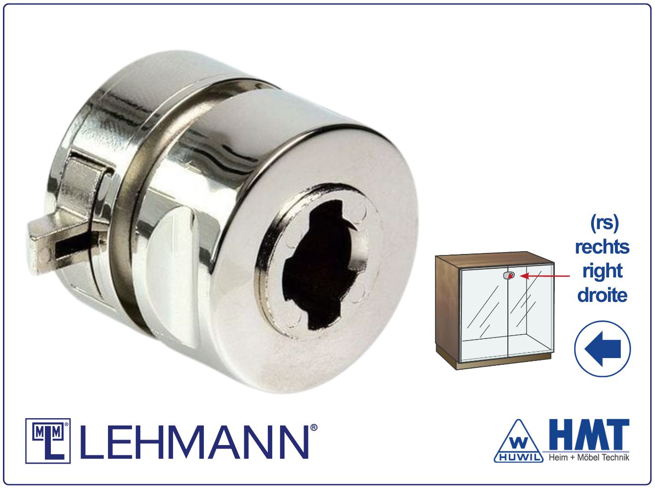 MLM Glastürschloss Typ 321.01 P2 - D20 / rs MLM Glastürschloss Typ 321.01 P2 - D20 / rs