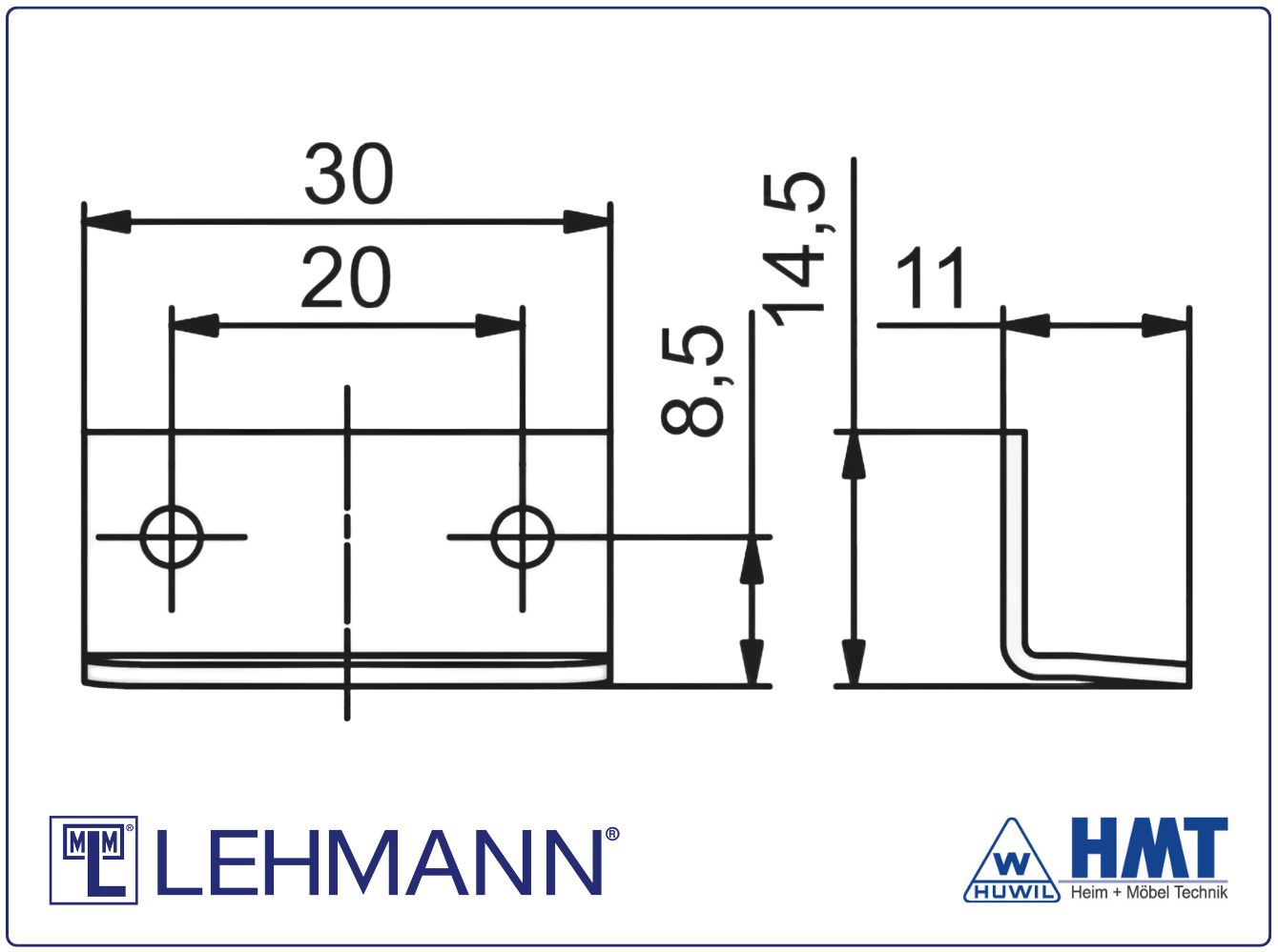 MLM Anschlagwinkel Typ 3011 MLM Anschlagwinkel Typ 3011