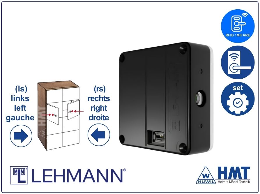 MLM E-Schloss Typ CAPTOS iCharge [SET] - RFID / MIFARE