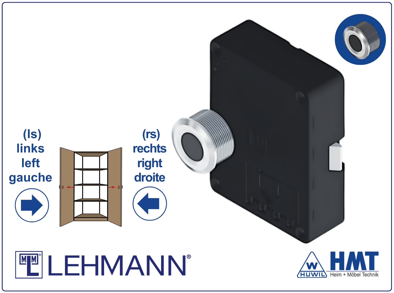 MLM E-Schloss Typ M410 - FP PRO [(FP) Fingerabdruck]