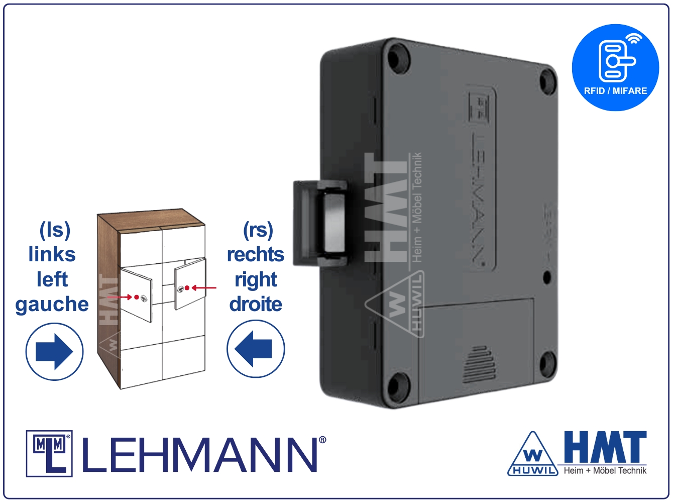 MLM E-Schloss Typ M420 PRO [SET] - RFID / MIFARE