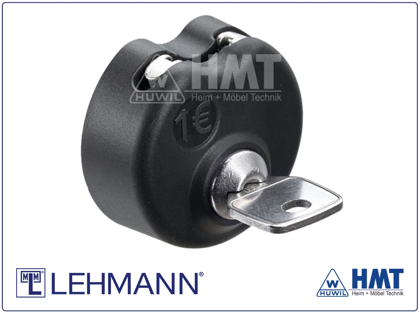 MLM Münzschloss Typ 71 für Riegel - D25 / rs + ls