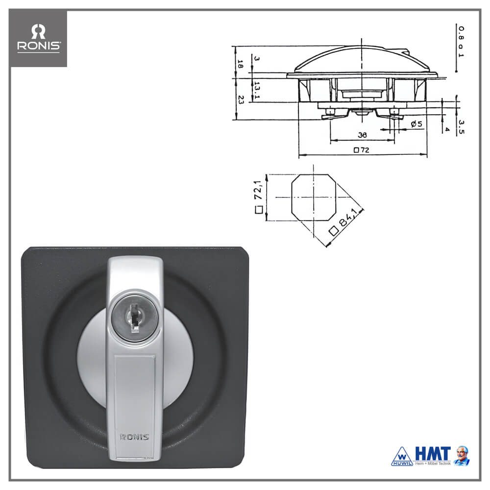 RONIS Schloss Typ 23500 [R-Rb] - VS