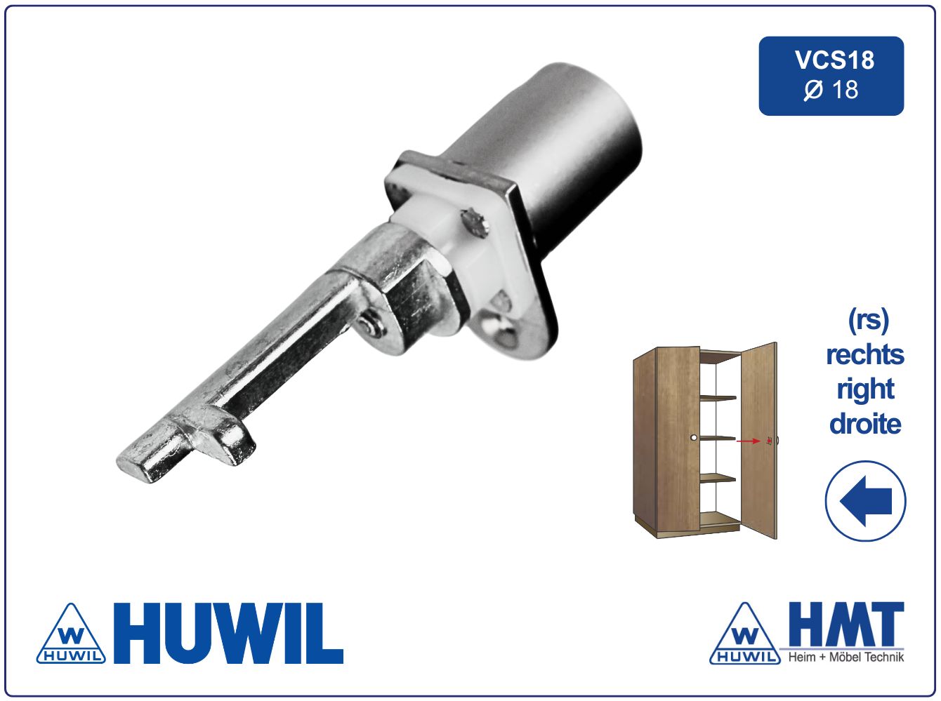 HUWIL Schloss SVS3 Typ 952.03 VCS18 - [E42]