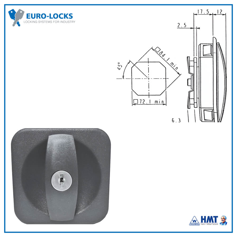 EURO-LOCKS Griff Typ C085 - VS EURO-LOCKS Griff Typ C085 - VS