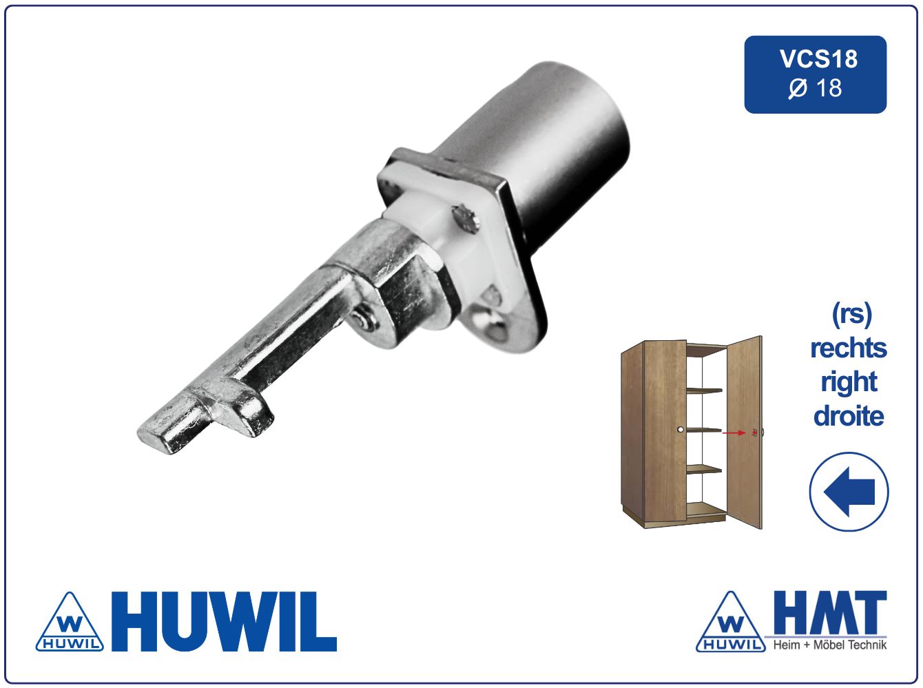 HUWIL Schloss SVS3 Typ 952.03 VCS18 - [E39]