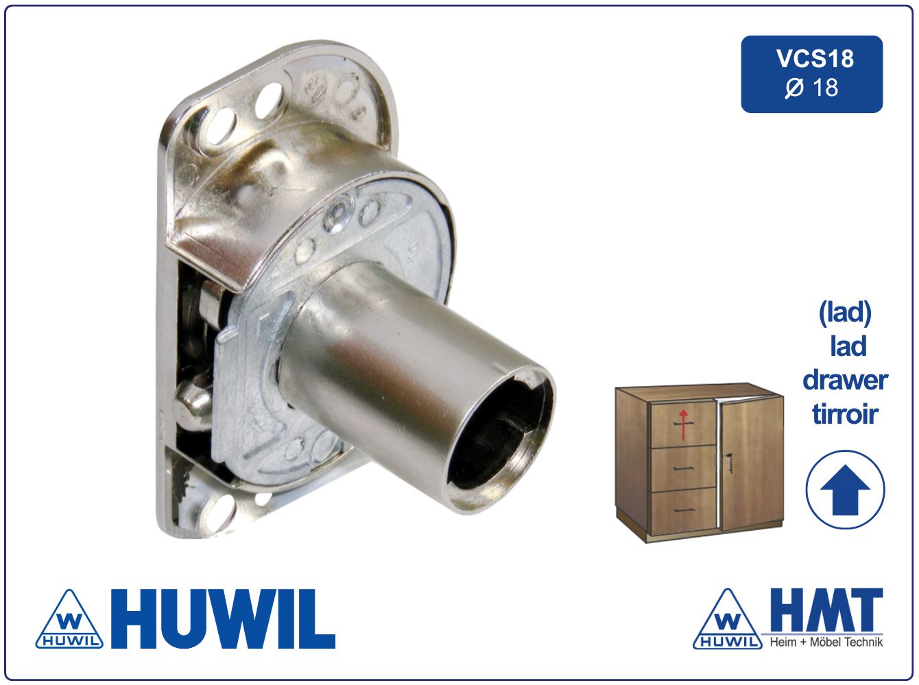 HUWIL Schloss Typ 0358 VCS18 - D15 / lad HUWIL Schloss Typ 0358 VCS18 - D15 / lad