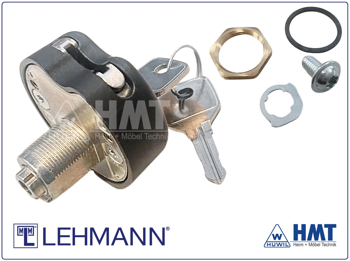 MLM Münzschloss Typ 71 für Riegel - D25 / rs + ls