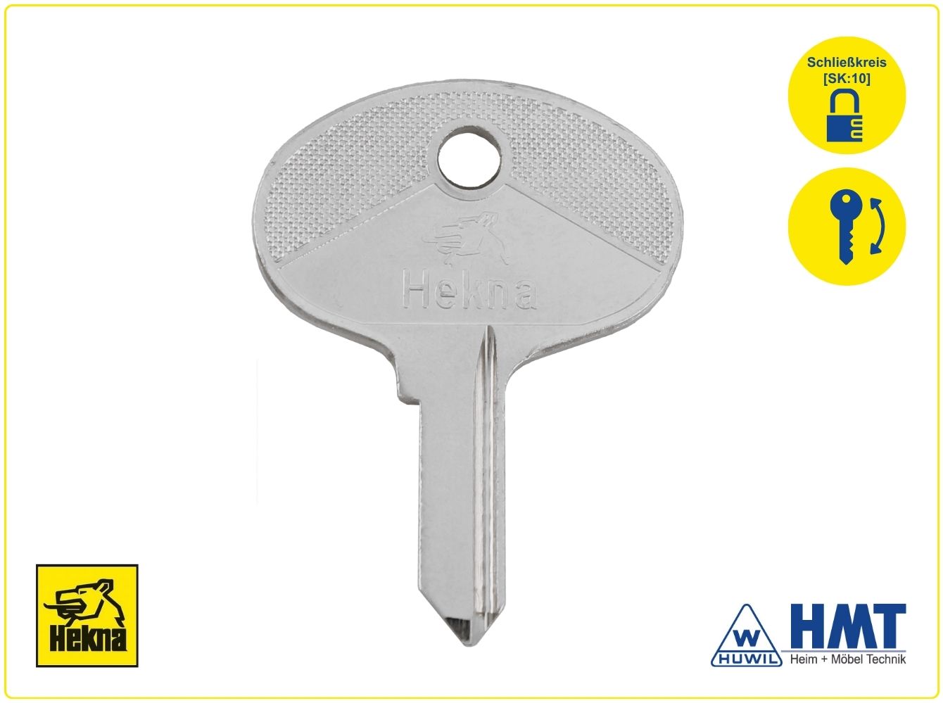 HeKna Schlüssel Typ SGA [SK: K-10] 1001-1425