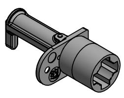 MLM Zentralverschluss Typ 472.03 P2 - Exzenter 38