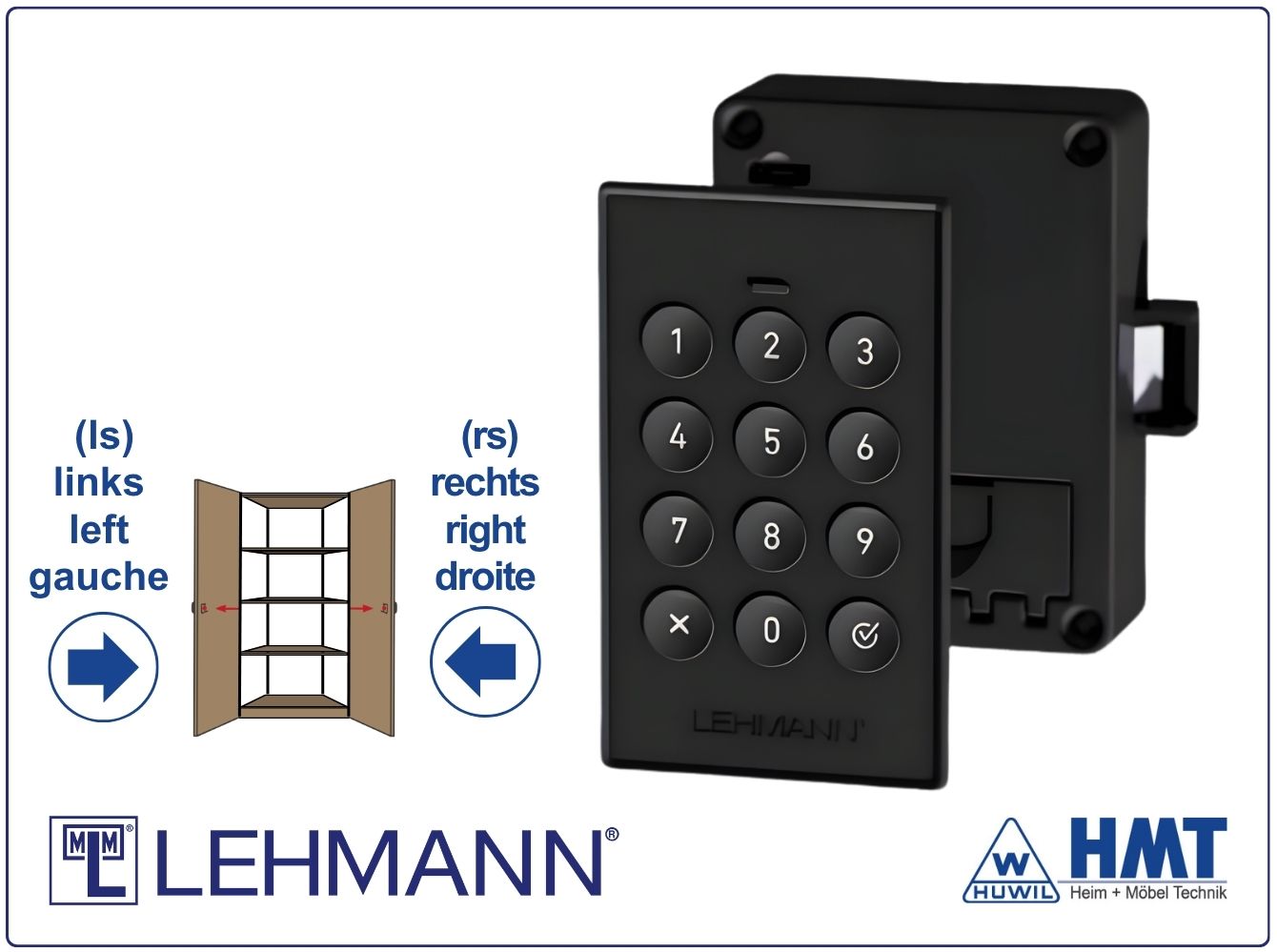 MLM E-Schloss Typ M410 TA03 PRO - free code / fix code