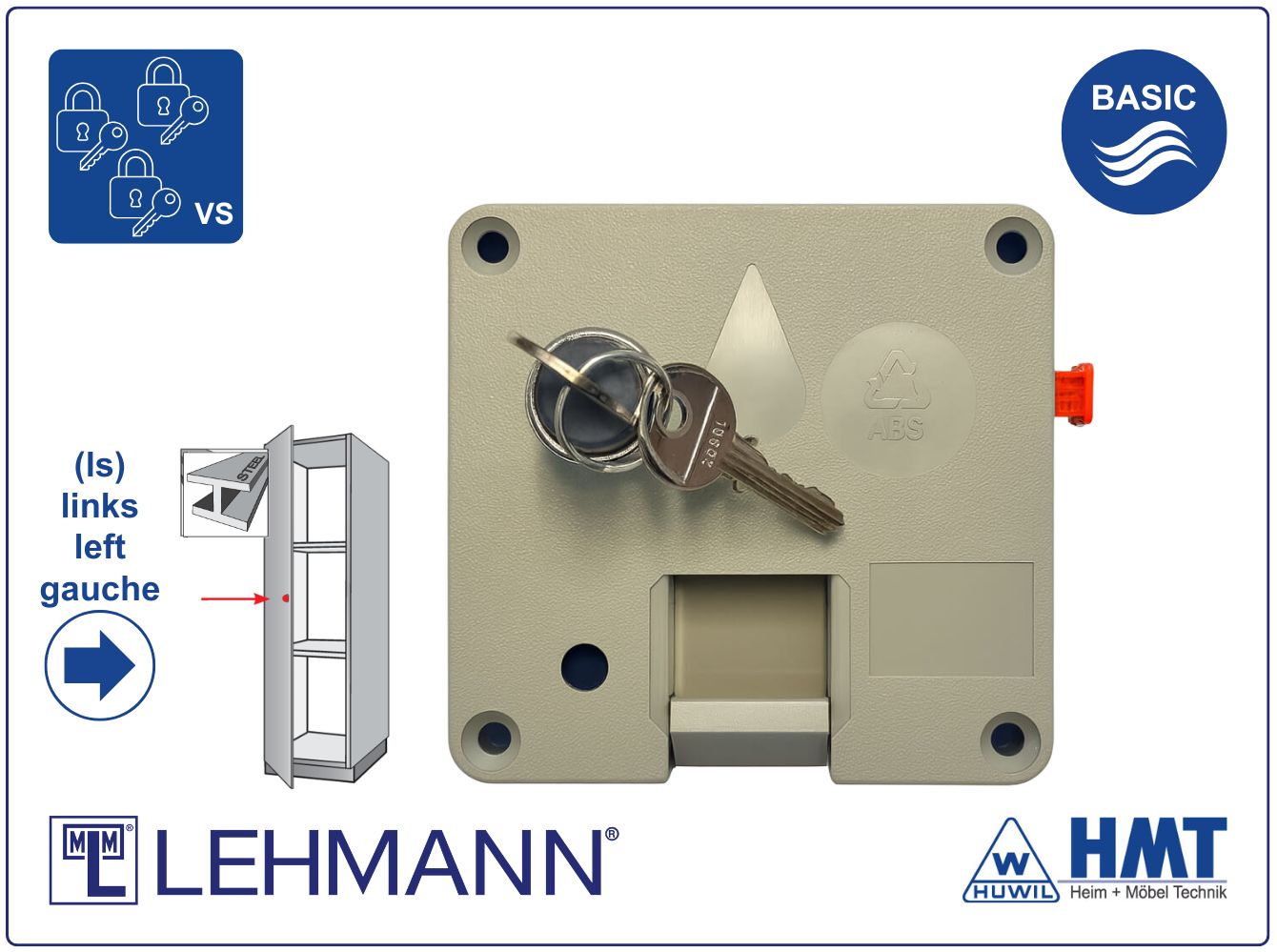 DELETE MLM Schloss Typ 70 Basic - ls / VS