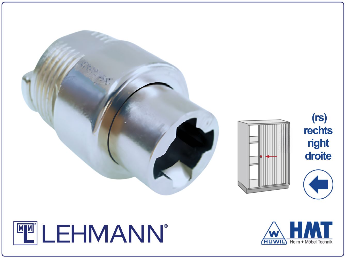 MLM Schloss Typ 512 P2 Ø18mm