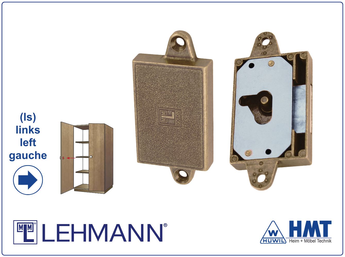 MLM Schloss Typ 530 [B] für Bartschlüssel - D20 / ls