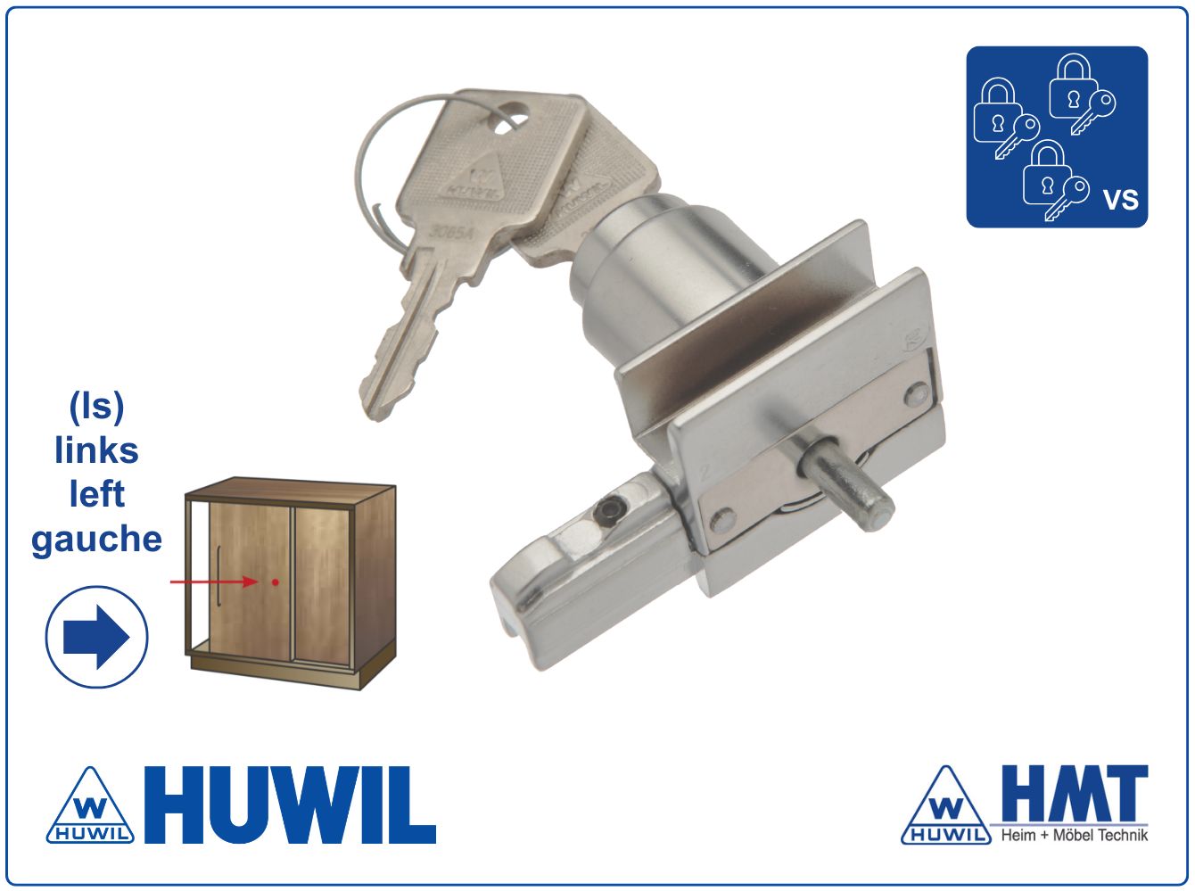DELETE HUWIL Schloss Typ 0677 - ls / VS