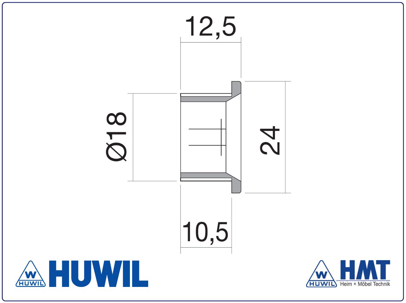 HUWIL Schlüsselbuchse Typ 9240