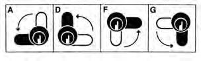 EURO-LOCKS Schloss Typ 0802 [90°] - 7310040 / GL