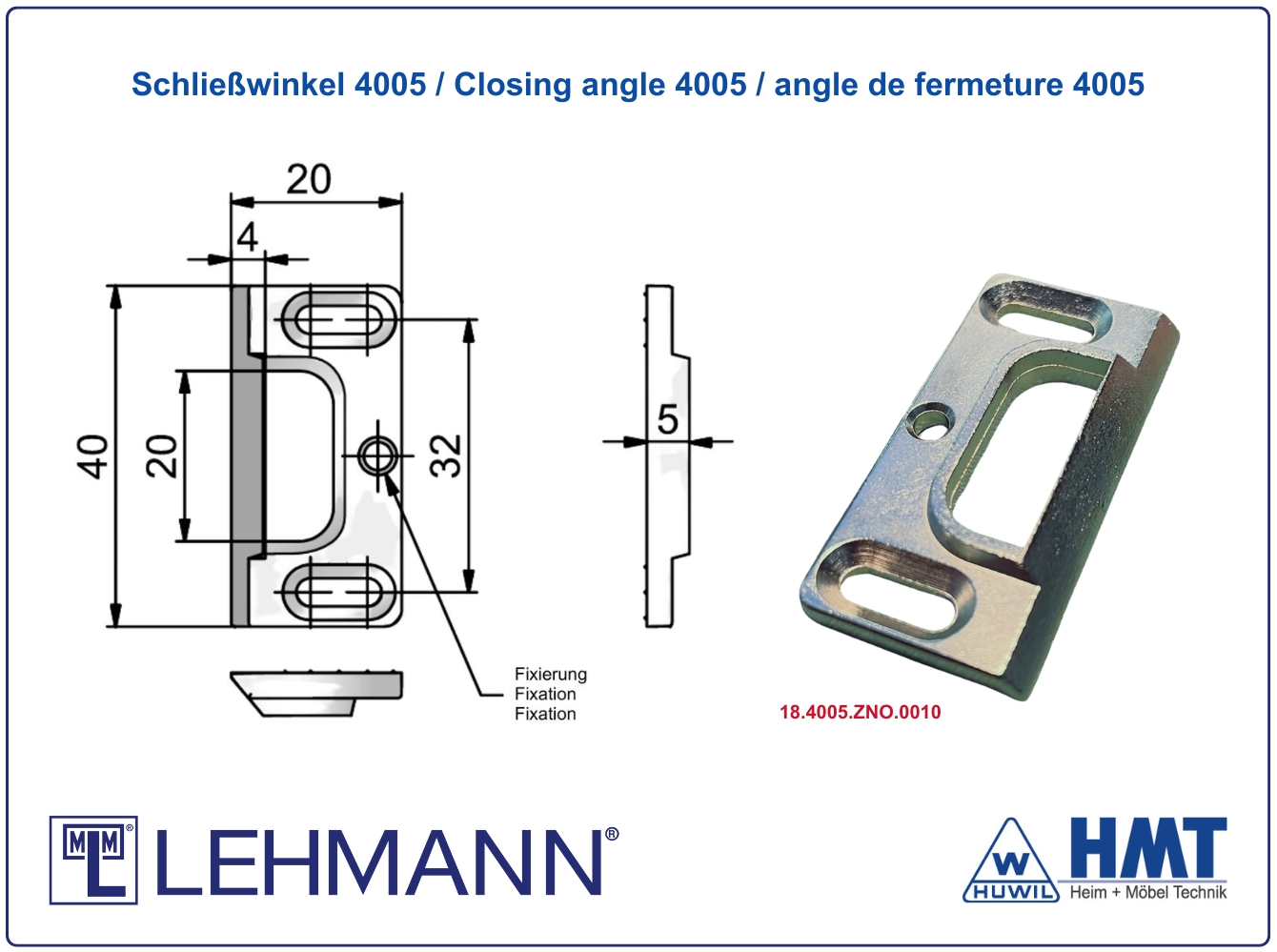 MLM E-Schloss Typ M410 - FP PRO [(FP) Fingerabdruck]