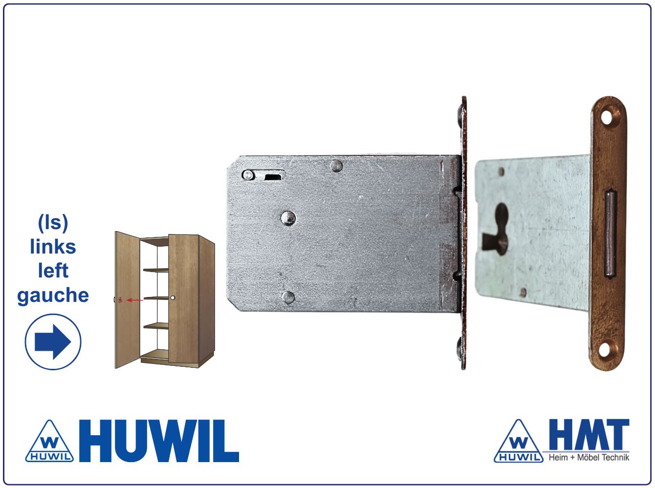 HUWIL Schloss Typ 0002 ]M] - D45 / ls